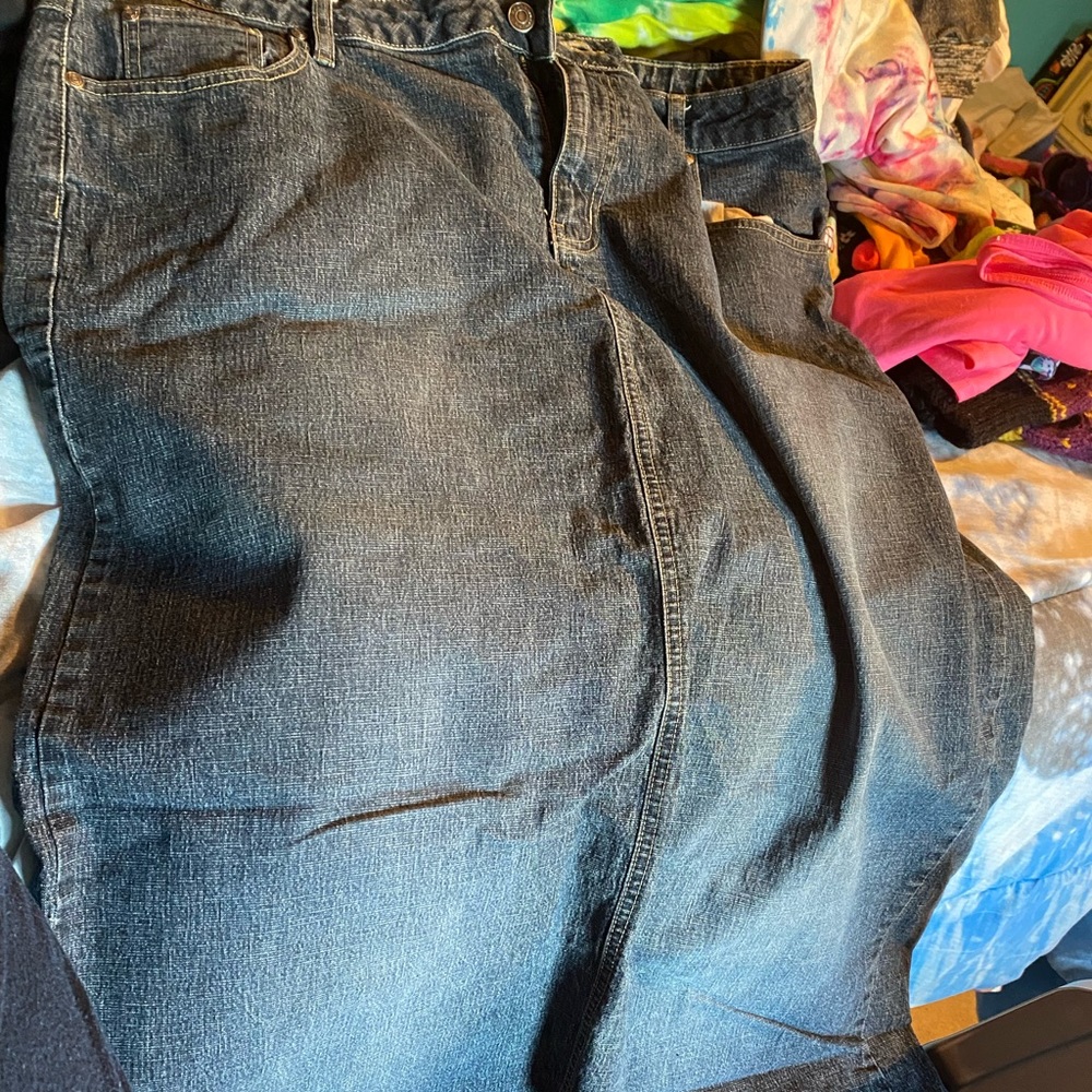 Jean skirt